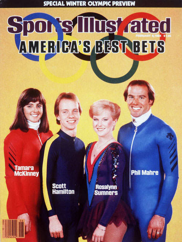 Tamara McKinney, Scott Hamilton, Rosalynn Sumners, Phil Mahre